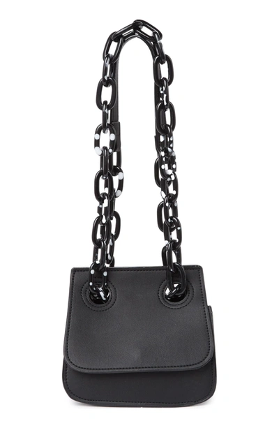 House Of Want We Are Original Vegan Leather Shoulder Bag In Black