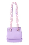 House Of Want We Are Original Vegan Shoulder Bag In Lavender