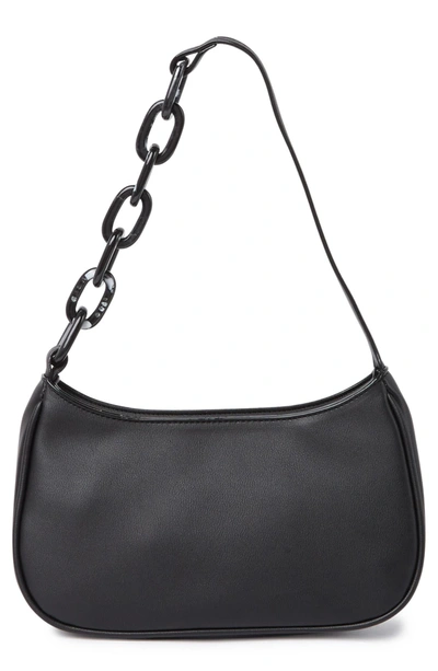 House Of Want Newbie Vegan Leather Shoulder Bag In Black