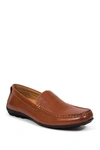 Deer Stags Men's Textured Faux Leather Loafers In Brown