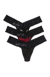 Hanky Panky Low Rise Thongs In Hpst