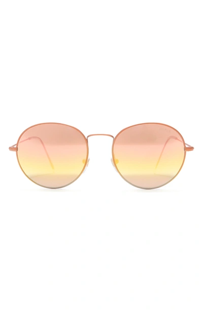 Retrosuperfuture 47mm Round Sunglasses In Copper