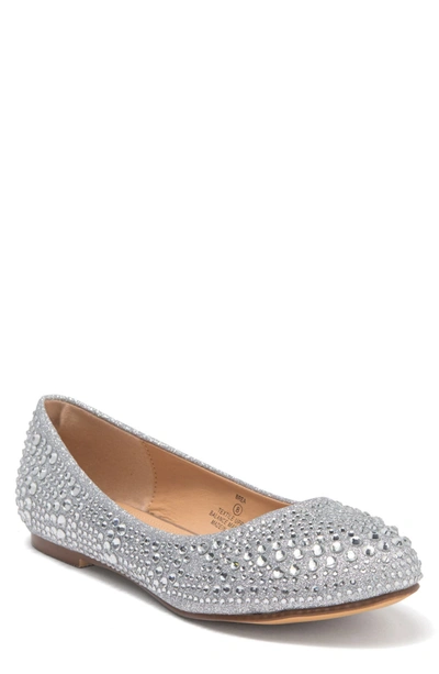 Lauren Lorraine Brea Flat In Silver