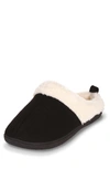 Floopi Faux Shearling Lined Slipper In Black