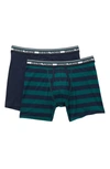 Original Penguin Logo Waist Boxer Brief In Skycpt/botgrns