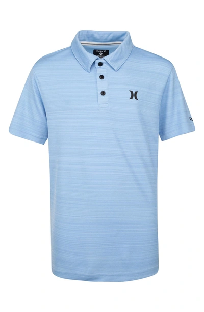 Hurley Kids' Dri-fit Belmont Polo Shirt In Periwinkle