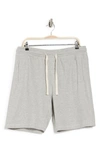 Tailor Vintage French Terry Shorts In Grey Heather