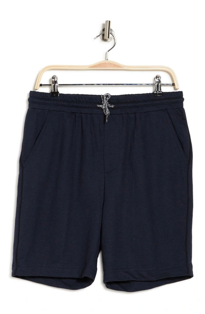 Copper & Oak French Terry Shorts In Navy