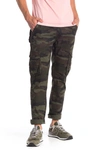 X-ray Belted Cargo Pants In Olive Camo