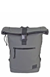 Duchamp Roll Top Backpack In Charcoal