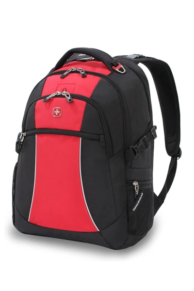Swissgear 17" Backpack In Red/ Black
