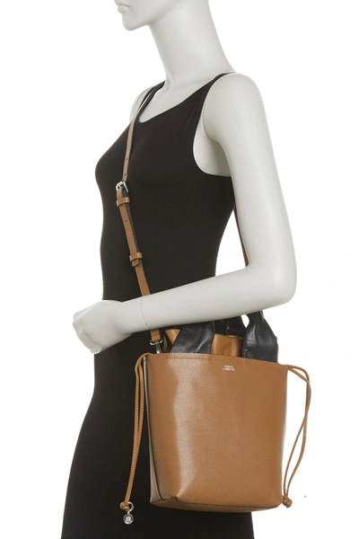 Vince Camuto Asti Leather Satchel In Toasted Cara