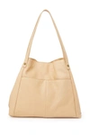 American Leather Co. Liberty Shopper Bag In Sand