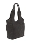 Lucky Brand Patti Leather Tote Bag In Black