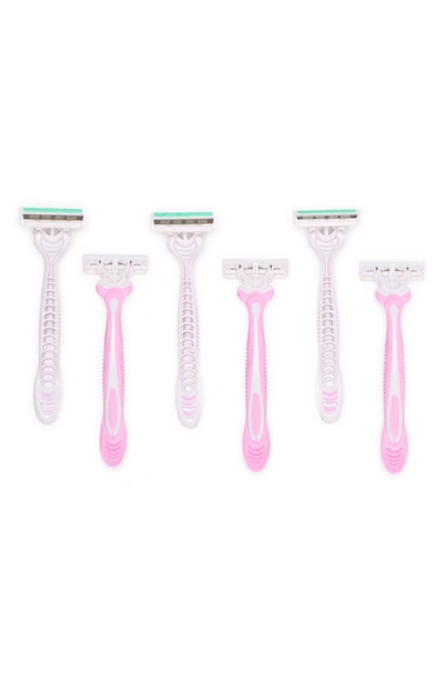 Dabney Lee Disposable Razors In Pink