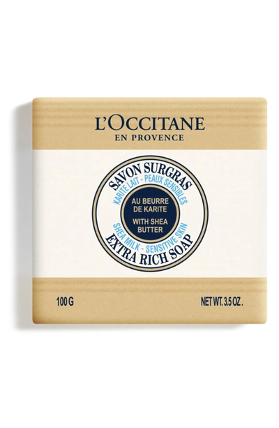 L'occitane Shea Milk Sensitive Skin Extra Rich Soap