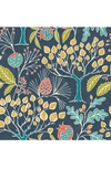 Wallpops Groovy Garden Navy Peel & Stick Wallpaper In Multicolor