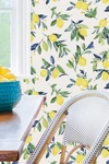 Wallpops Lemon Drop Yellow Peel & Stick Wallpaper In Yellow