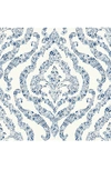 Wallpops Blue Guildford Peel & Stick Wallpaper In Blue