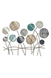 Willow Row Multicolor Iron Modern Wall Decor In Multi