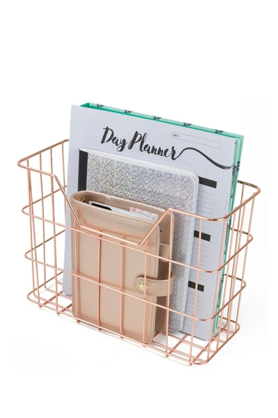Sorbus Copper Wire Metal Desk Organizer 5-piece Set