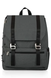 Picnic Time On The Go Traverse Cooler Backpack In Heathered Gray