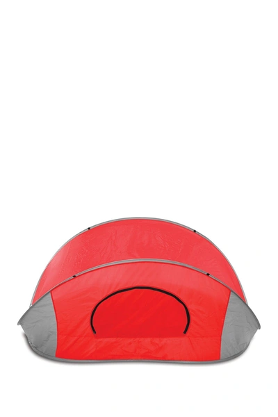 Picnic Time Manta Portable Beach Tent In Red