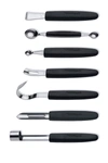 Berghoff International Black Essentials Garnishing Tool 8-piece Set In Black