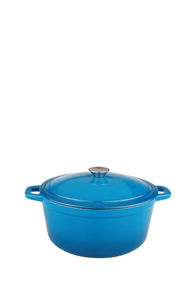 Berghoff International Cast Iron Blue 5 Qt. Covered Casserole Dish