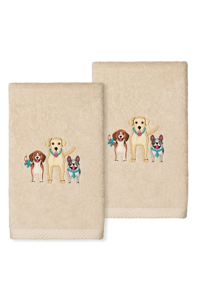 Linum Home Textiles Dogs In Sand