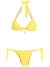 AMIR SLAMA HOOP-STRAP TRIANGLE BIKINI SET