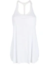 Amir Slama Racer Back Top In White