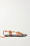 ISABEL MARANT ANIL LACE-UP LEATHER SANDALS