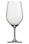 Fortessa Schott Zwiesel Set Of 6 Forte Claret Goblets In Clear