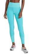 Alo Yoga High Waist Alosoft Lounge Leggings In Bright Aqua Heather