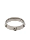 Tory Burch Miller Stud Ring In Tory Silver/tory Gold