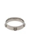 Tory Burch Miller Studded Ring In Silber