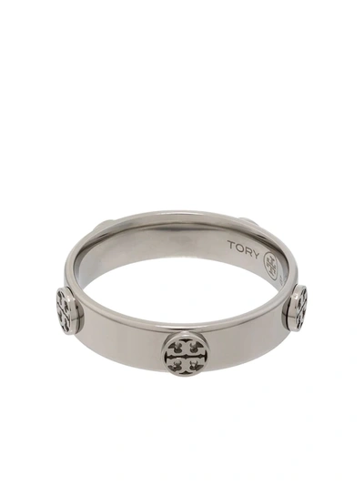 Tory Burch Miller Stud Ring In Silver