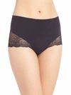 Spanx Undetectable Lace Hipster Panty In Very Black