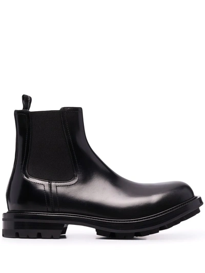 ALEXANDER MCQUEEN WATSON CHELSEA ANKLE BOOTS