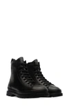 Camper Brutus Combat Boot In Black