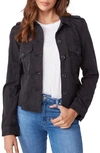 Paige Womens Vintage Black Pacey Denim Jacket L