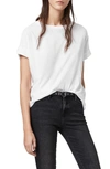 Allsaints Imogen Boy Crew Neck T-shirt In White