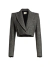 KHAITE WOMEN'S LUCILLE CROPPED WOOL BLAZER,400014041017