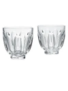 Baccarat Harcourt Faunacrystopolis Tumbler 2-piece Set In Clear