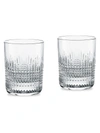 Baccarat Nancy Old Fashioned Tumbler 2-piece Set