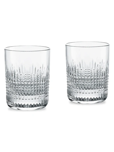 Baccarat Nancy Old Fashioned Tumbler 2-piece Set