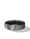David Yurman Sterling Silver Streamline Band Ring (6mm) In Silver