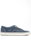 Re/done 70s Skate Canvas Low-top Sneakers In Faded Navy