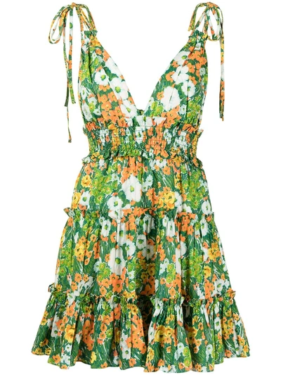 Alice Mccall California Sun Mini Dress In 绿色